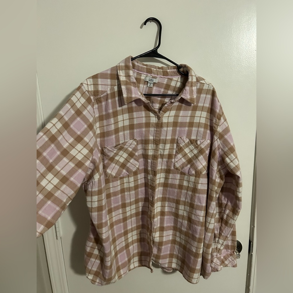 Oversized button up. Size 4x